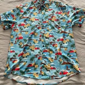 Snap On Tools Dixxon Hawaiian Shirt XL